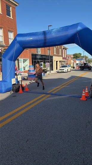 View Finish Line in new tab