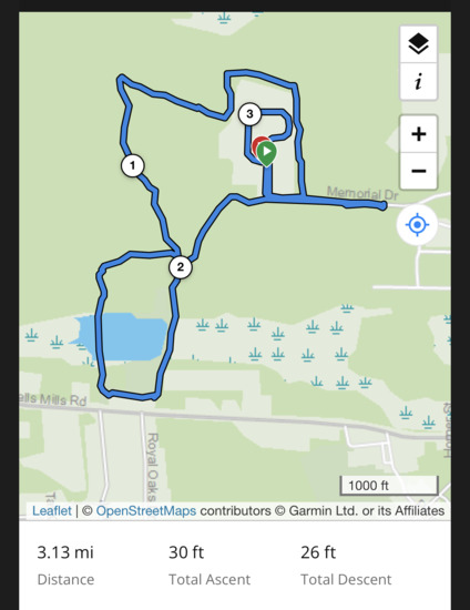 View Course Map in new tab
