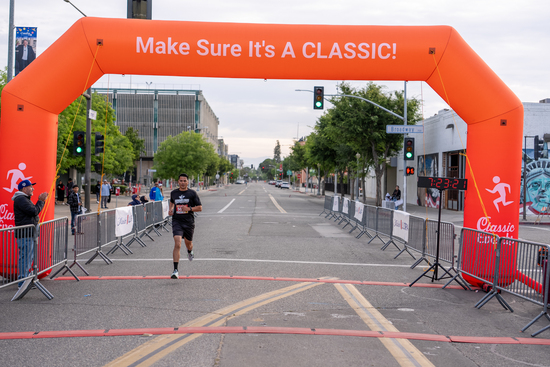 View Finish Line in new tab