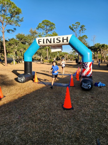 View Finish Line in new tab