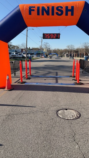 View Finish Line in new tab