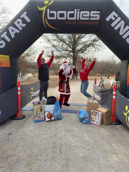 View Finish Line in new tab