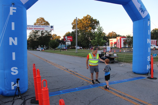 View Finish Line in new tab