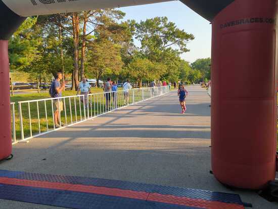 View Finish Line in new tab