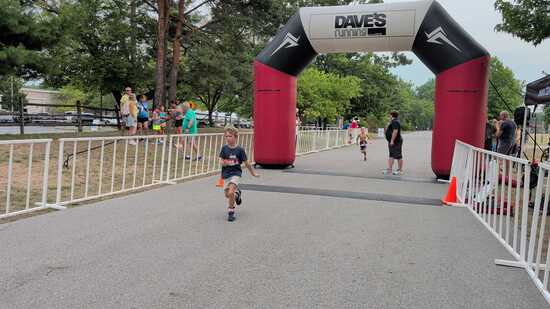 View Finish Line in new tab