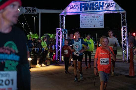 View Finish Line in new tab