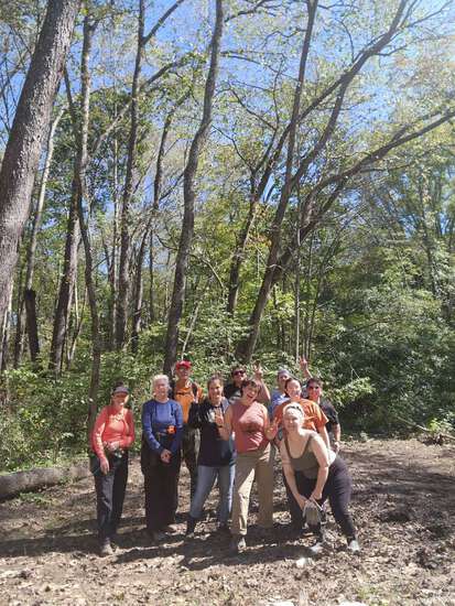 View Trail project in new tab