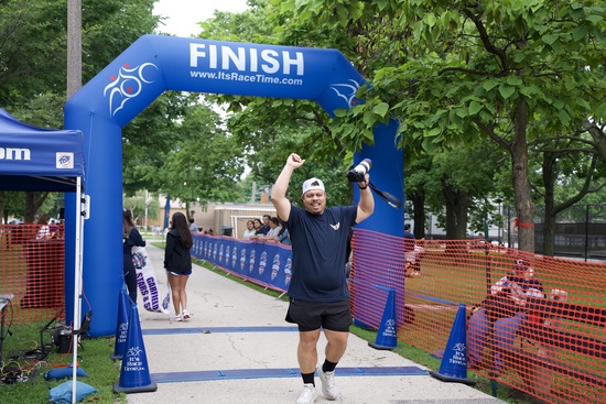 View Finish Line in new tab
