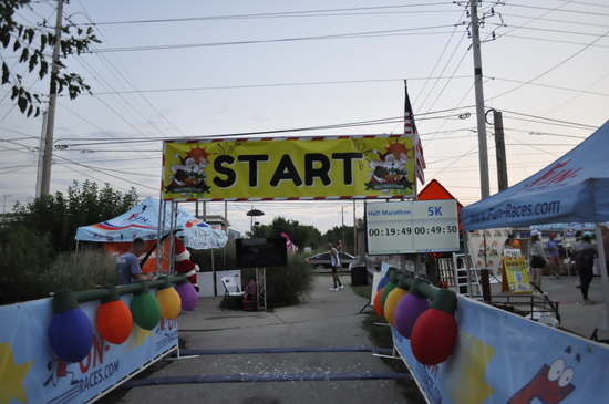 View Half Marathon Start Line in new tab