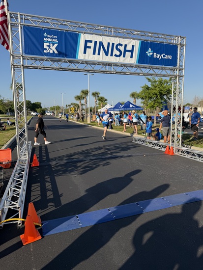 View Finish Line in new tab