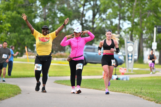 View Half Marathon and 8K Course in new tab