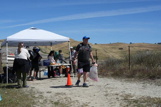 View On the course - aid station 3 - Robin L in new tab