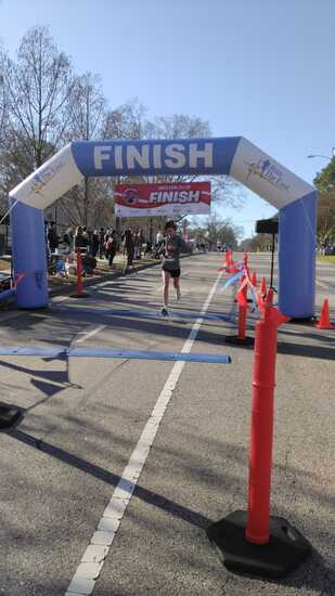 View Finish Line in new tab