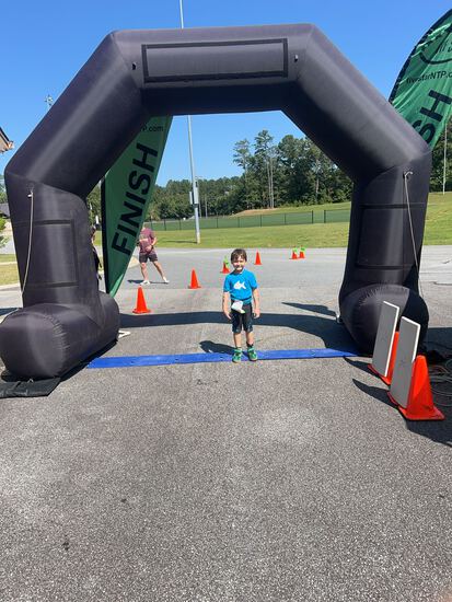 View Finish Line in new tab