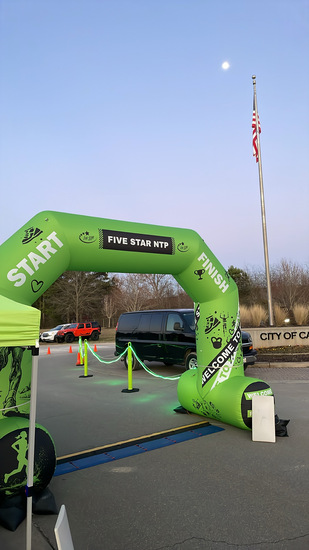 View Start & finish in new tab