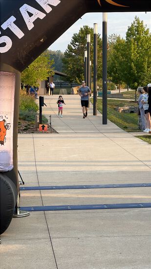 View Finish Line in new tab