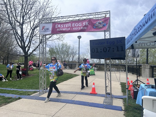 View Finish Line in new tab