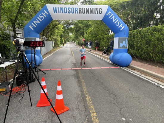 View Finish Line in new tab