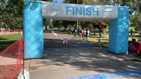View Finish Line in new tab