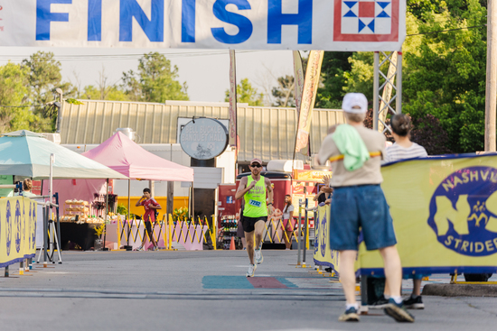 View Finish Line in new tab