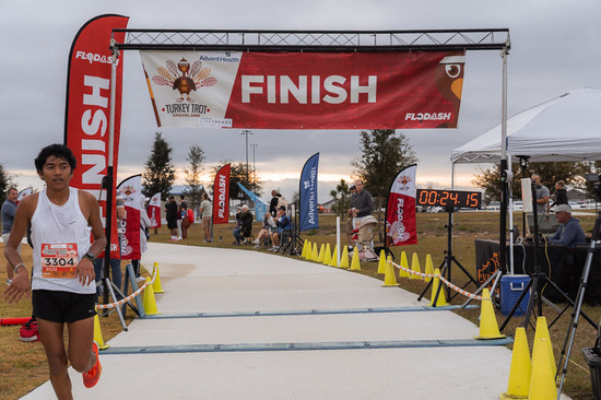 View Finish Line in new tab