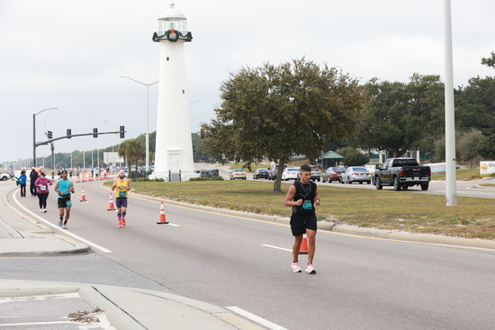 View Keesler Federal Mississippi Gulf Coast Half and Full Marathon Course in new tab